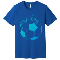 Game Day Mom Soccer Gift Premium T-Shirt