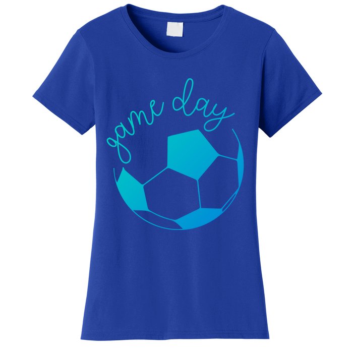 Game Day Mom Soccer Gift Women's T-Shirt