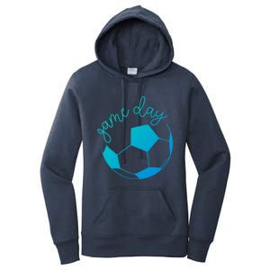 Game Day Mom Soccer Gift Women's Pullover Hoodie