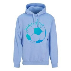 Game Day Mom Soccer Gift Unisex Surf Hoodie