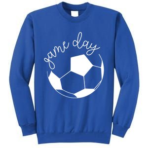 Game Day Mom Soccer Gift Tall Sweatshirt