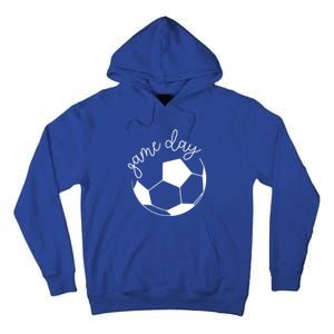 Game Day Mom Soccer Gift Tall Hoodie