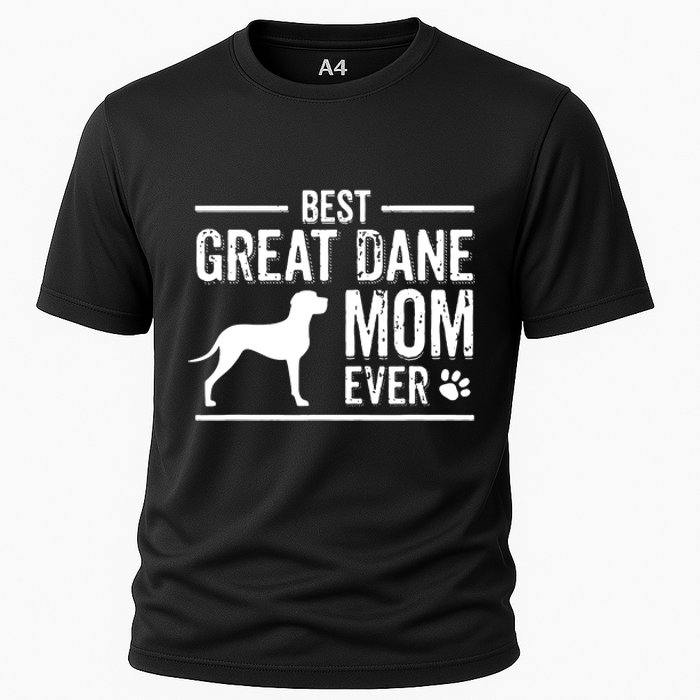 Great Dane Mom Best Dog Owner Ever Cooling Performance Crew T-Shirt