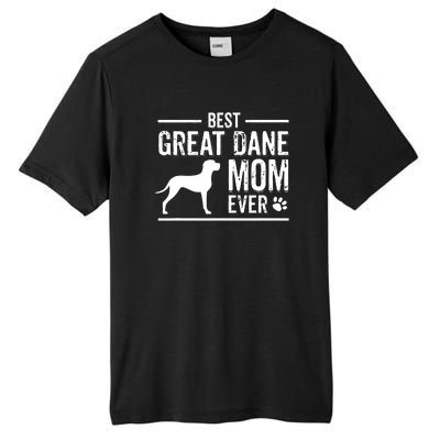 Great Dane Mom Best Dog Owner Ever Tall Fusion ChromaSoft Performance T-Shirt