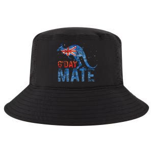 G Day Mate Kangaroo Aussie Animal Australia Flag Australia Cool Comfort Performance Bucket Hat