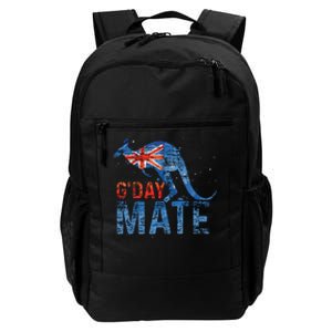 G Day Mate Kangaroo Aussie Animal Australia Flag Australia Daily Commute Backpack