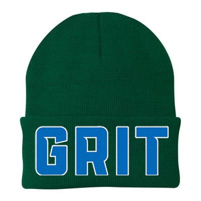 Grit Detroit Michigan Knit Cap Winter Beanie