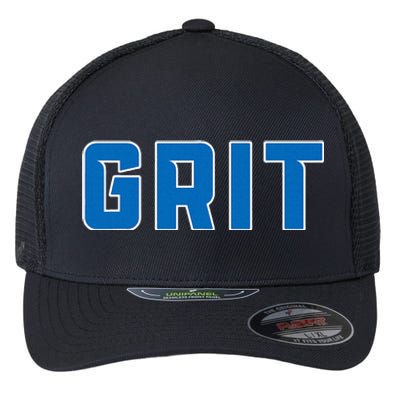 Grit Detroit Michigan Flexfit Unipanel Trucker Cap