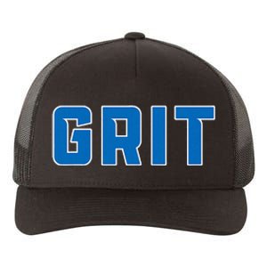 Grit Detroit Michigan Yupoong Adult 5-Panel Trucker Hat