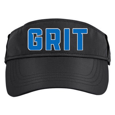 Grit Detroit Michigan Adult Drive Performance Visor