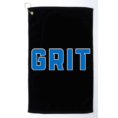 Grit Detroit Michigan Platinum Collection Golf Towel