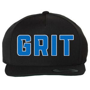 Grit Detroit Michigan Wool Snapback Cap