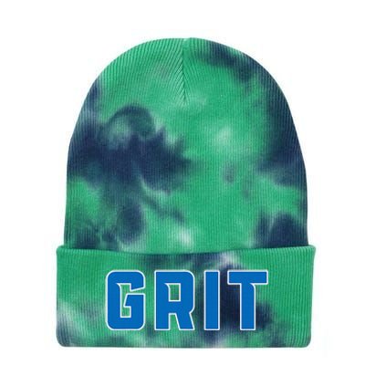 Grit Detroit Michigan Tie Dye 12in Knit Beanie