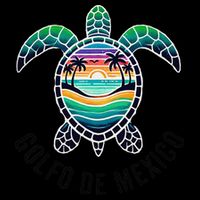 Golfo De Mexico Viva Mexico Gulf Of Mexico Souvenir Bucket Hat