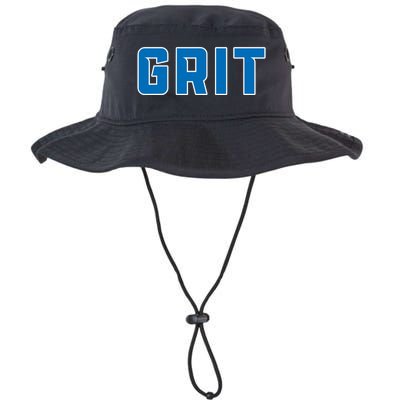 Grit Detroit Michigan Blue And White Legacy Cool Fit Booney Bucket Hat