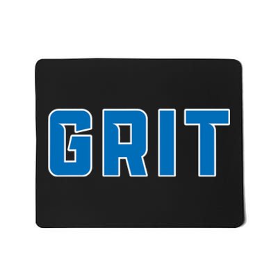 Grit Detroit Michigan Blue And White Mousepad