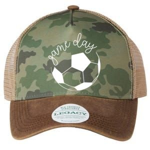 Game Day Mom Soccer Cute Gift Legacy Tie Dye Trucker Hat