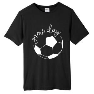 Game Day Mom Soccer Cute Gift Tall Fusion ChromaSoft Performance T-Shirt