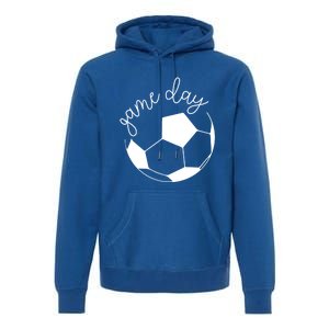 Game Day Mom Soccer Cute Gift Premium Hoodie