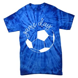 Game Day Mom Soccer Cute Gift Tie-Dye T-Shirt