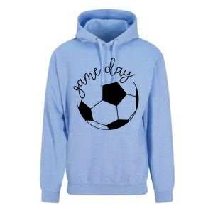 Game Day Mom Soccer Cute Gift Unisex Surf Hoodie