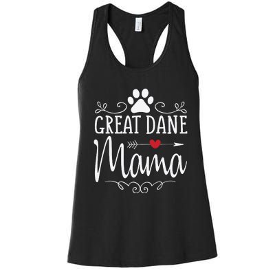 Great Dane Mama Great Dane Mama Women's Racerback Tank