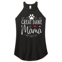 Great Dane Mama Great Dane Mama Women's Perfect Tri Rocker Tank