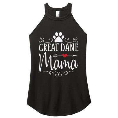 Great Dane Mama Great Dane Mama Women's Perfect Tri Rocker Tank