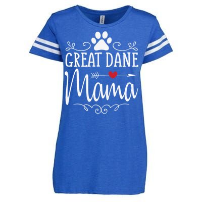 Great Dane Mama Great Dane Mama Enza Ladies Jersey Football T-Shirt