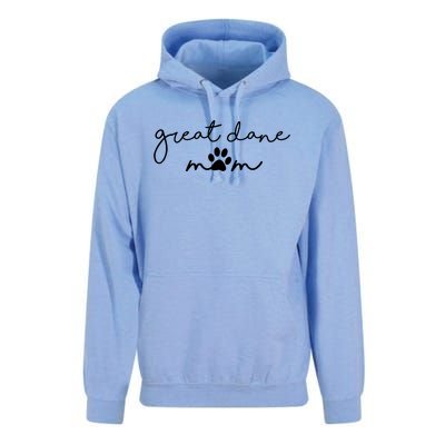 Great Dane Mom Unisex Surf Hoodie