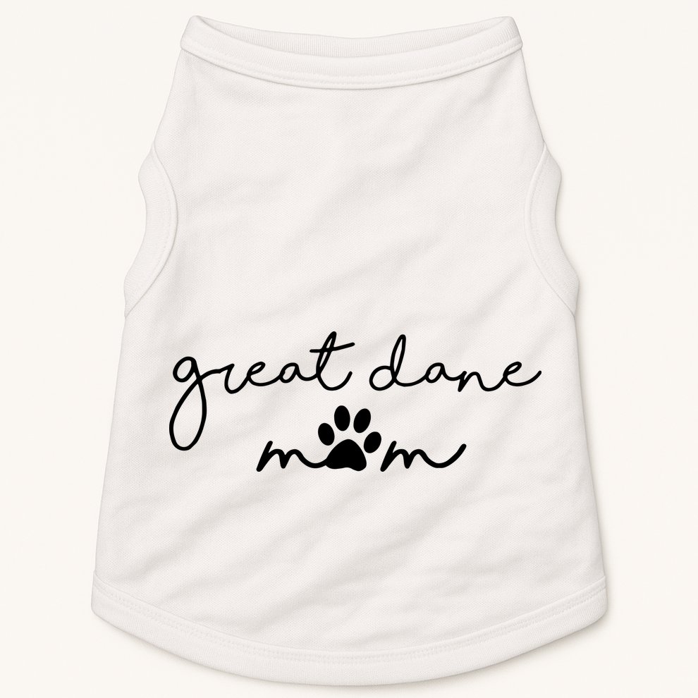 Great Dane Mom Doggie Tank