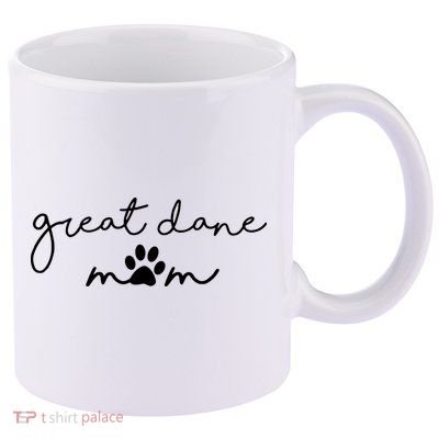 Great Dane Mom 11oz C Handle Ceramic Mug
