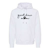 Great Dane Mom Premium Hoodie