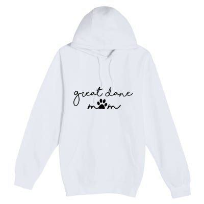 Great Dane Mom Premium Pullover Hoodie