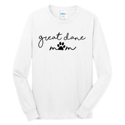 Great Dane Mom Tall Long Sleeve T-Shirt