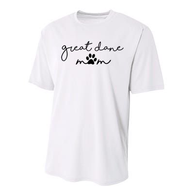 Great Dane Mom Performance Sprint T-Shirt