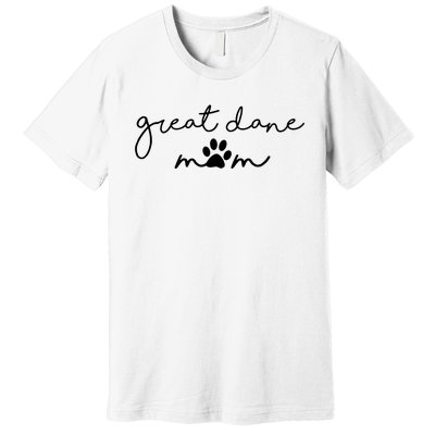 Great Dane Mom Premium T-Shirt