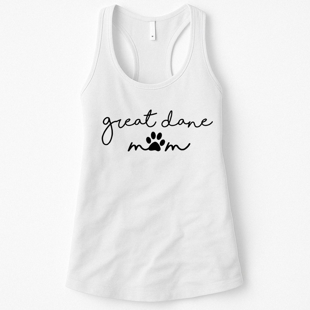 Great Dane Mom Womens Tank Top