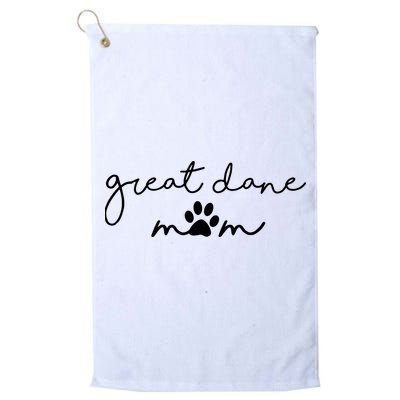 Great Dane Mom Golf Towel