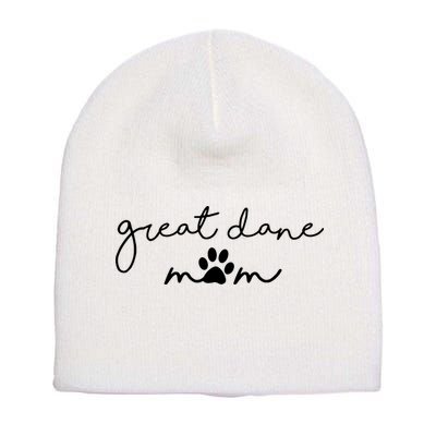 Great Dane Mom Short Acrylic Beanie