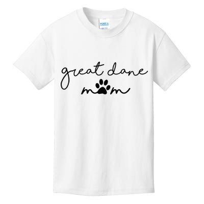 Great Dane Mom Kids T-Shirt