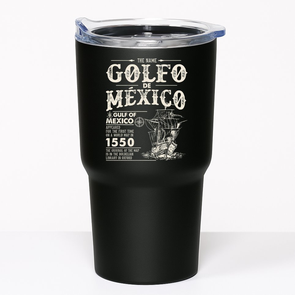 Golfo De MéXico 1550 Gulf Of Mexico 1550 Retro Vintage Tumbler