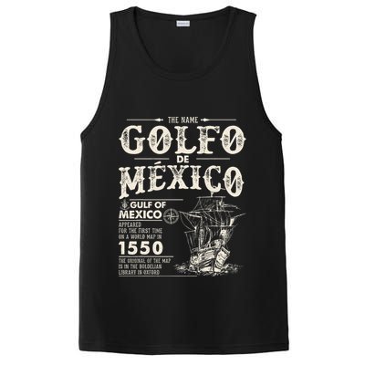Golfo De MéXico 1550 Gulf Of Mexico 1550 Retro Vintage PosiCharge Competitor Tank