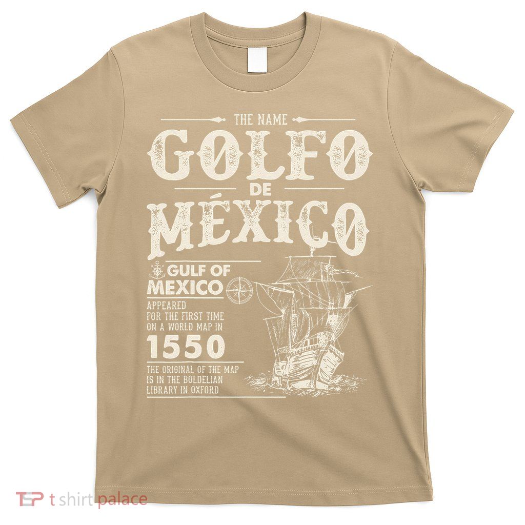 Golfo De MéXico 1550 Gulf Of Mexico 1550 Retro Vintage T-Shirt