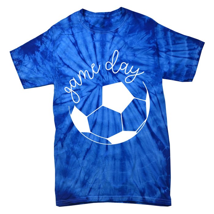 Game Day Mom Soccer Gift Tie-Dye T-Shirt