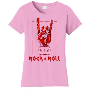 Guitar Death Metal Rock N Roll Music Women's T-Shirt