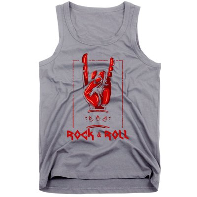 Guitar Death Metal Rock N Roll Music Tank Top