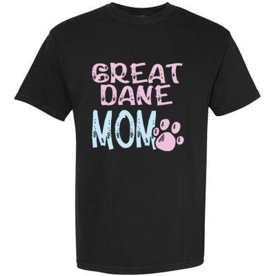 Great Dane Mom Dog Lovers Mama Women Girl Cute Garment-Dyed Heavyweight T-Shirt