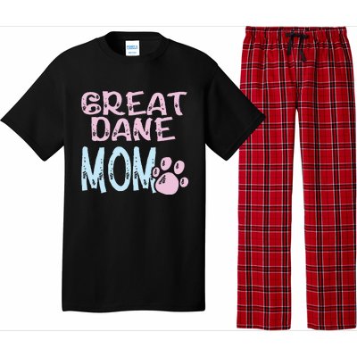 Great Dane Mom Dog Lovers Mama Women Girl Cute Pajama Set