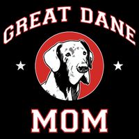 Great Dane Mom Dog Mother 16 in Basic Backpack